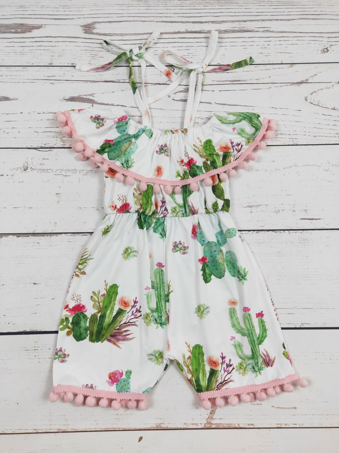 Cactus Ruffled Jumpsuit