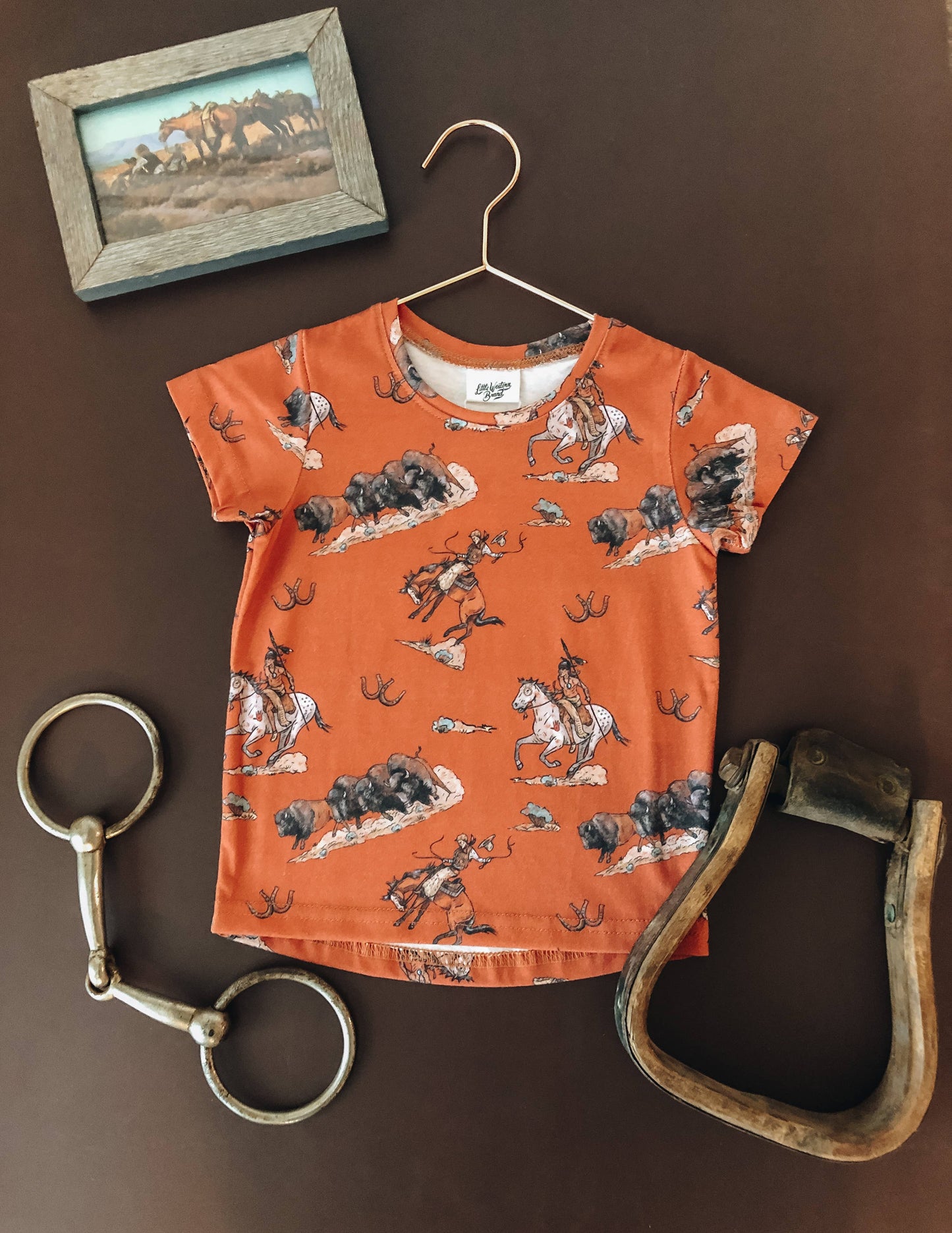 Cowboy's & Indian's Organic Cotton Tee: 2T