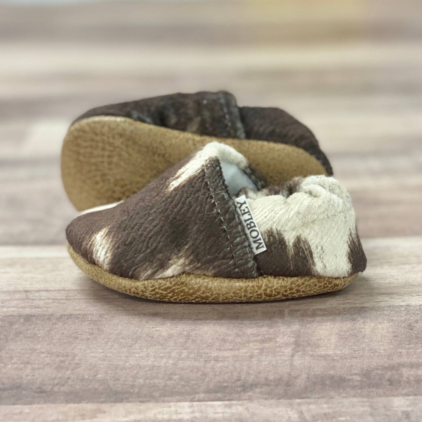 Cow Hide Moccasin