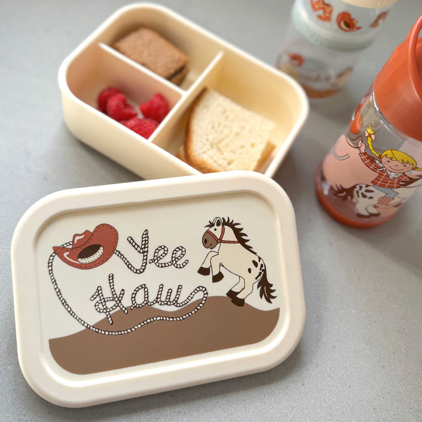 Yee Haw Silicone Bento Box