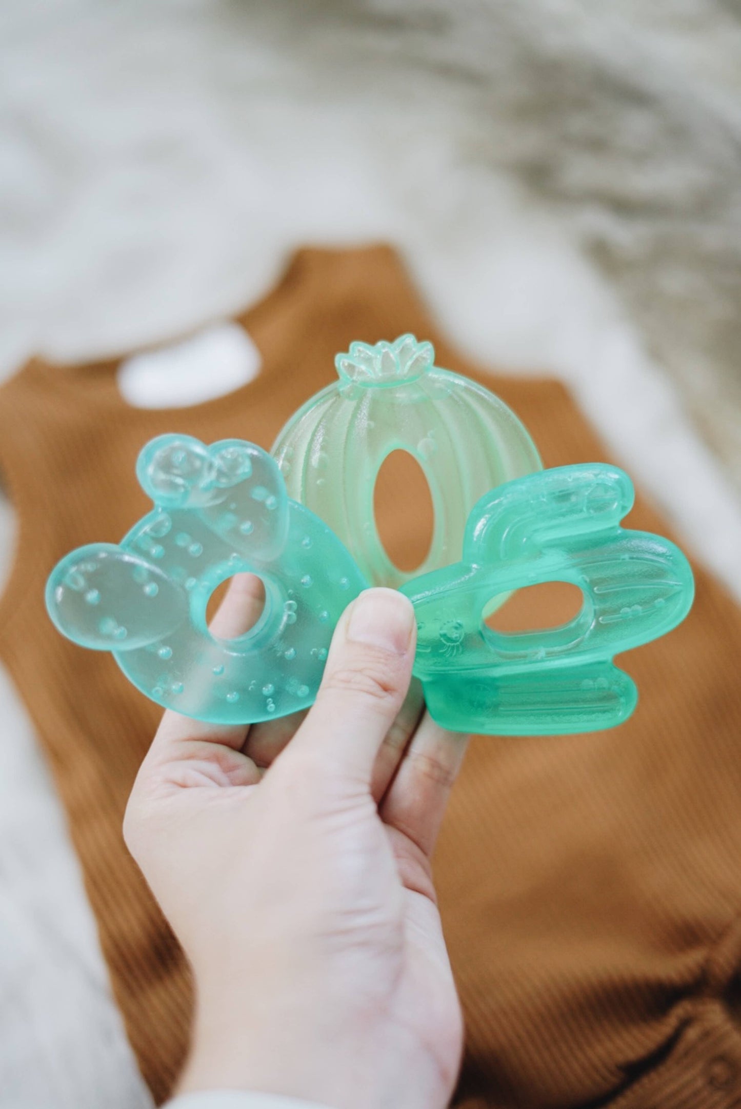 Cactus Cutie Coolers™ Water Filled Teethers