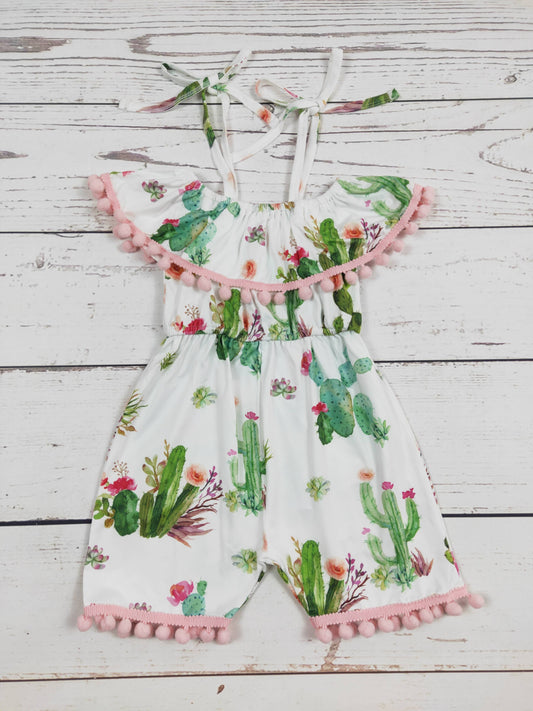 Cactus Ruffled Jumpsuit