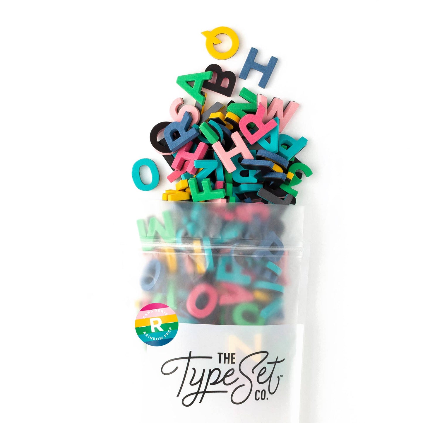 Rainbow Prep Magnetic Letters