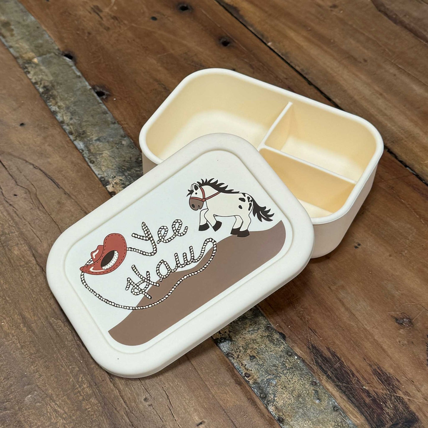 Yee Haw Silicone Bento Box