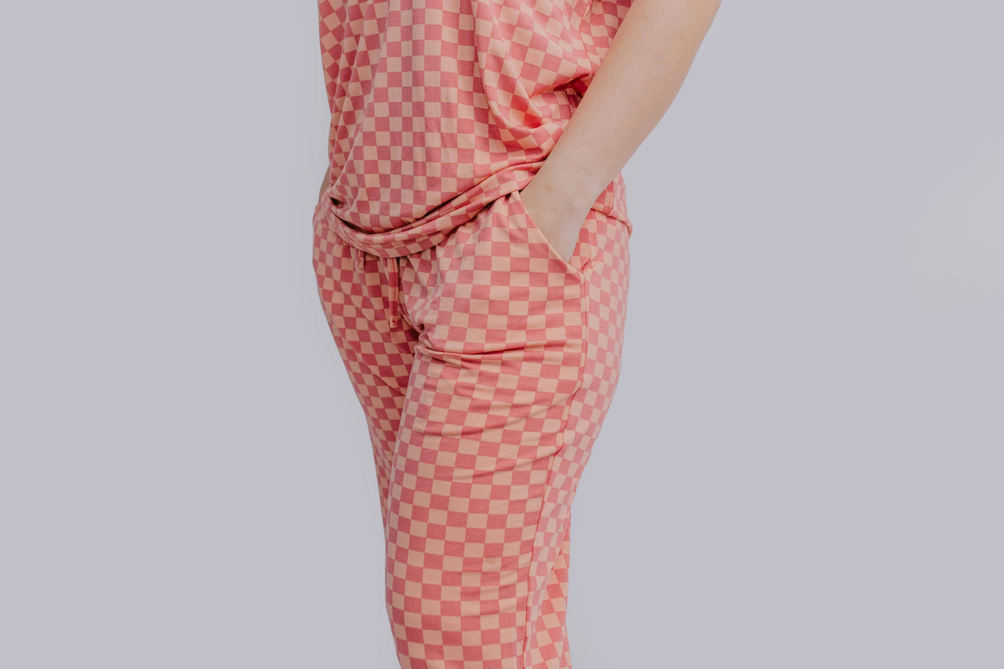 Checkered Pajamas Set