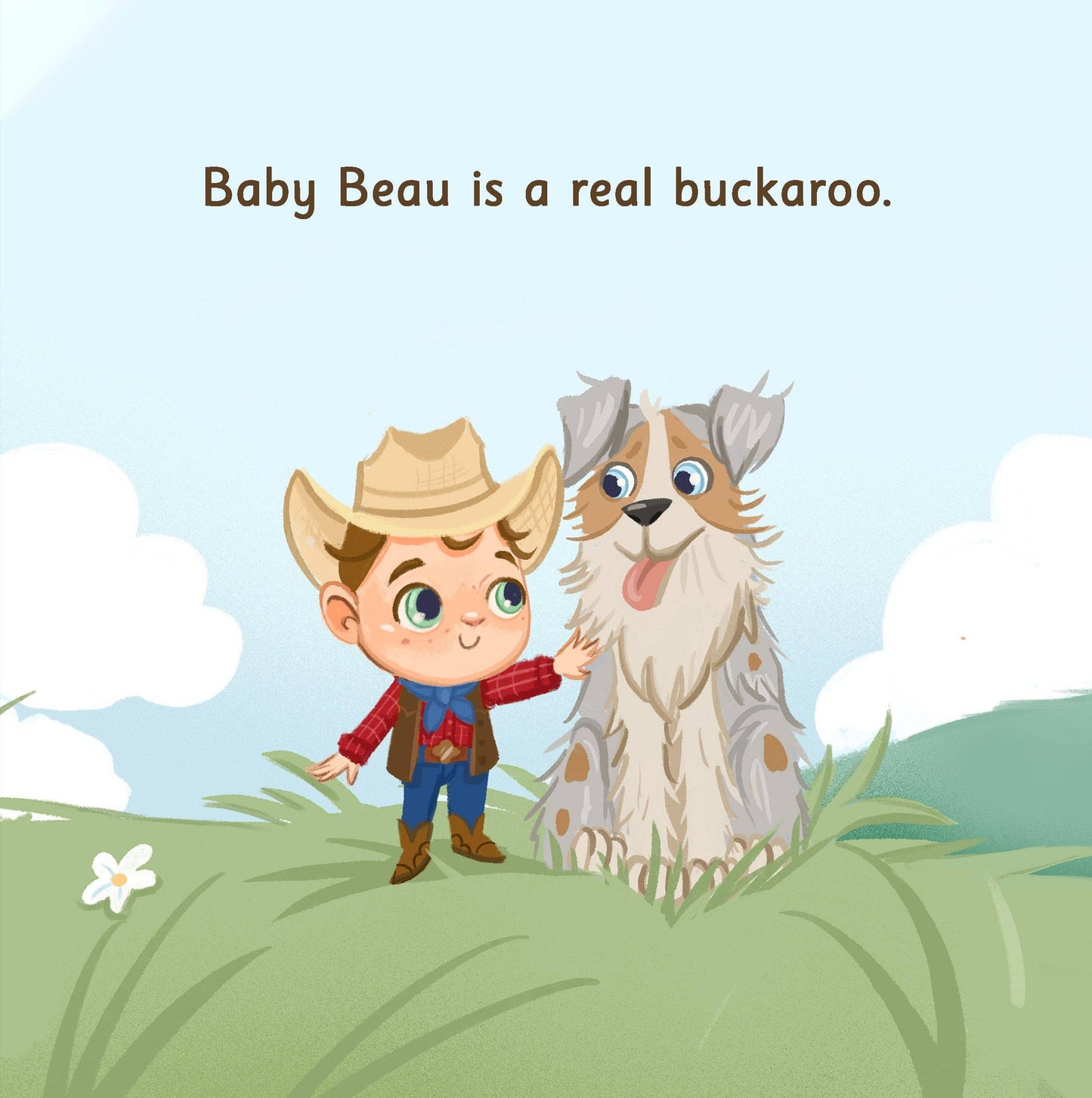 Buckaroo Beau Lives on a Ranch